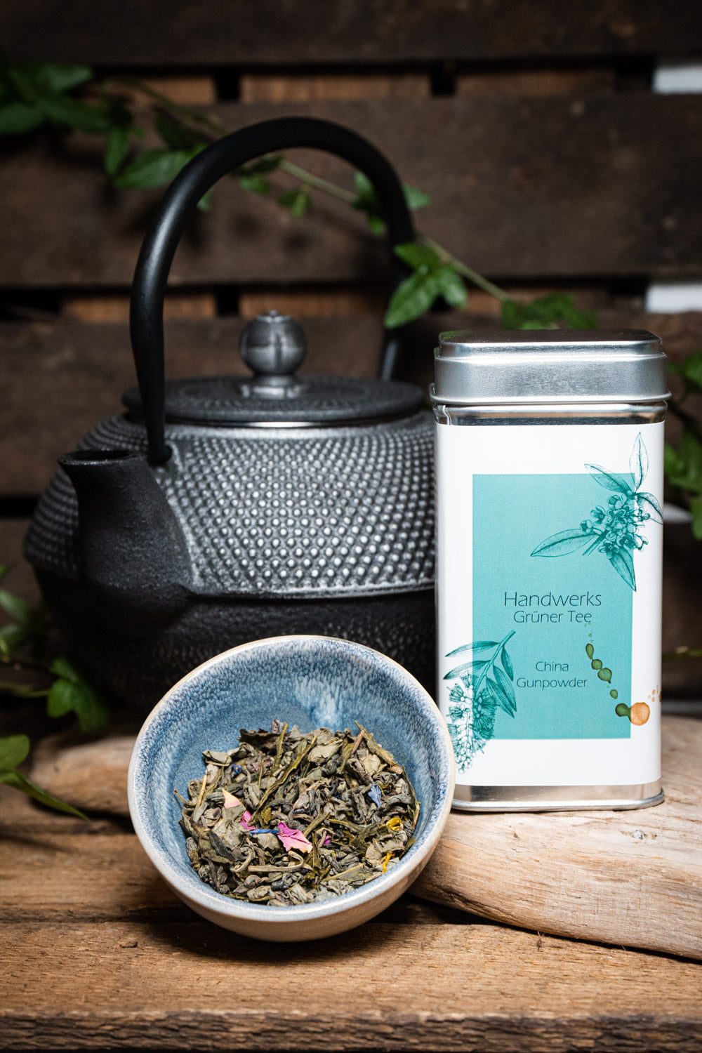 Grüntee I Gunpowder I Bio Anbau I 70 Gramm