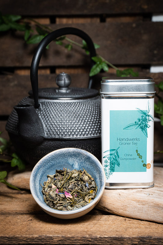 Grüntee I Gunpowder I Bio Anbau I 70 Gramm