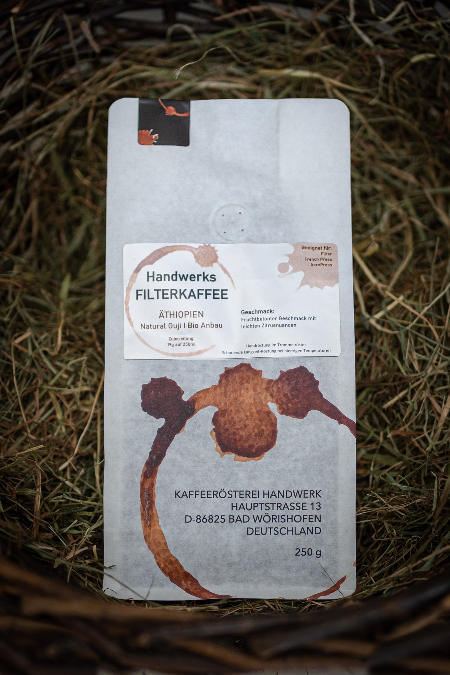 Filterkaffee I Äthiopien Guji I Dimtu Coffee Plantation Tero Farm I BIO Anbau